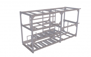 Industriële frameconstructies