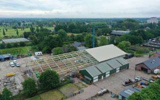 Nieuwbouw bedrijfspand hovenier LooHorst